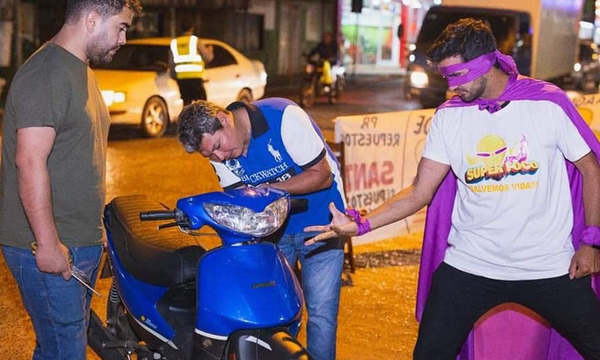 JCI-Caaguazú impulsa campaña de provisión de focos para motocicletas - OviedoPress