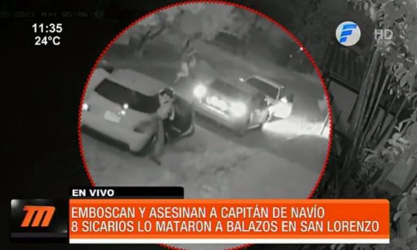 Emboscan y asesinan a capitán de navio en San Lorenzo | Telefuturo