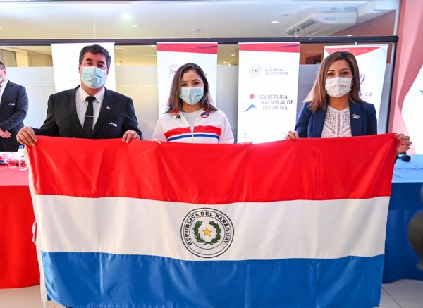Abanderan a la Selección Paraguaya de Patinaje Artístico - El Independiente