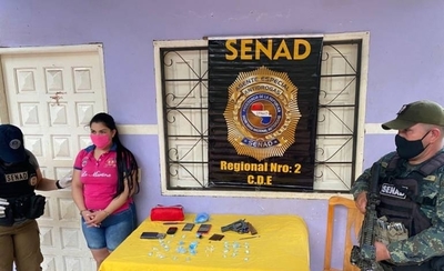 Diario HOY | Mujer lideraba esquema de comercialización de droga en Ciudad del Este