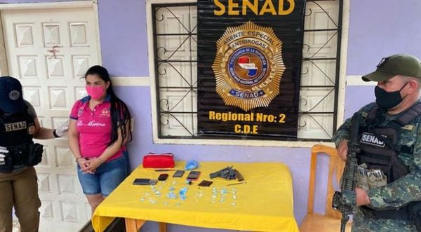 Mujer lideraba esquema de comercialización de droga en Ciudad del Este