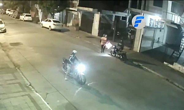 Asaltan a delivery justo antes de entregar un pedido en Asunción | Telefuturo