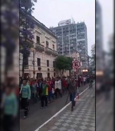Indígenas continuarán movilizándose para pedir el rechazo del proyecto de Ley de invasiones | Ñanduti