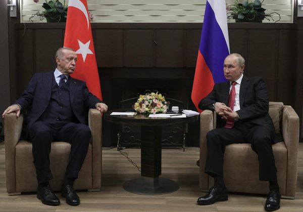 Putin sale de autoaislamiento por covid con su reunión con Erdogan en Sochi - Mundo - ABC Color