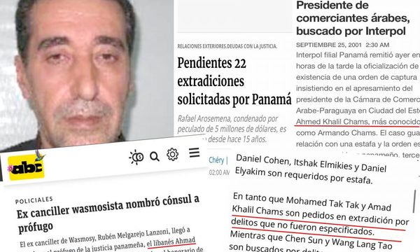 Ahmad Khalil Chams cuenta con oscuros antecedentes dentro y fuera de Paraguay – Diario TNPRESS