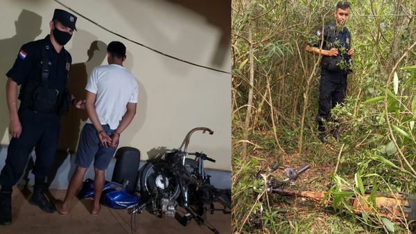 Robó la moto de un concejal y fue arrestado