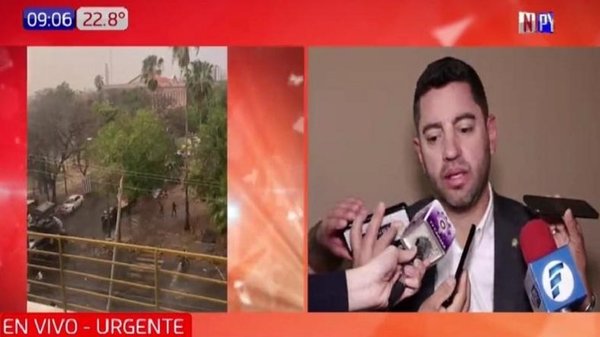 Alliana dispara contra Giuzzio por incidentes frente al Congreso | Noticias Paraguay