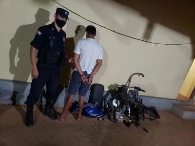 Recuperan partes de motocicleta en Vaquería – Prensa 5