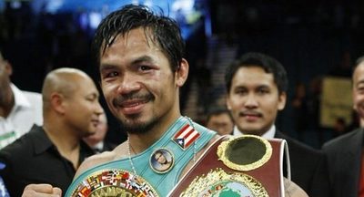 Manny Pacquiao, en el nombre del boxeo, de la política y del Espíritu Santo
