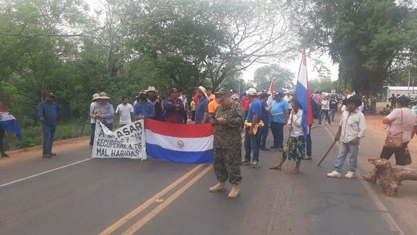 Las movilizaciones de campesinos e indígenas se extienden a San Pedro