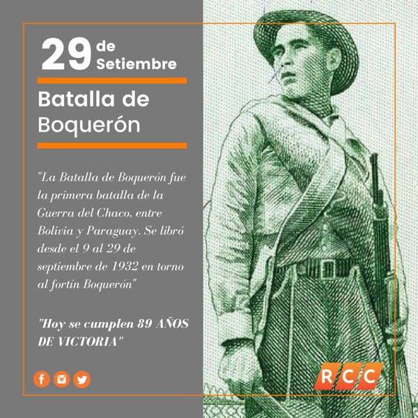 Hoy se cumple otro aniversario más de la “Batalla de Boquerón”