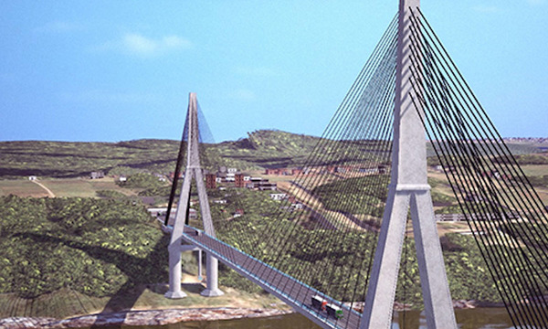 Obra del Puente de la Integración alcanzó un 70% de avance - OviedoPress