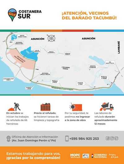 Costanera Sur: vecinos recibirán información sobre medidas de seguridad por refulado - ADN Digital