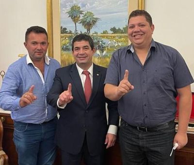 Juancho Acosta y Marcial Lezcano viajaron a Asunción para pedir ayuda económica a colorados