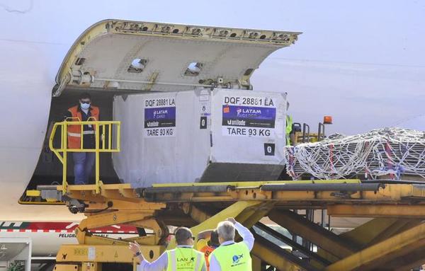 Lote de 39.600 dosis anticovid arribará mañana vía Covax