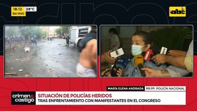 Situación de policías heridos - Crimen y castigo - ABC Color