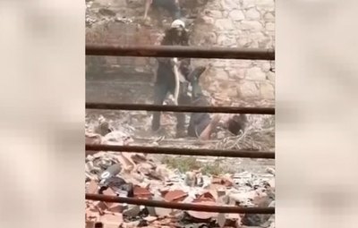 Crónica / Comisario quedó con traumatismo de cráneo