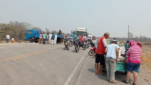 Ayoreos clausuraron la Ruta Bioceánica