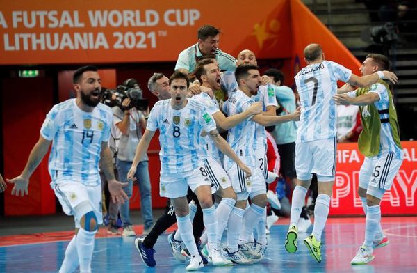 Argentina va por el cetro mundial de Futsal Fifa - Polideportivo - ABC Color