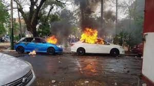 Fiscalía pide a la Policía identificación de vándalos durante manifestación