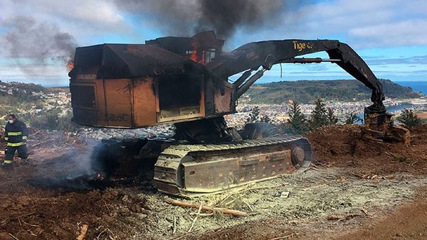 Dos nuevos ataques en el sur de Chile dejaron 3 heridos y varios camiones quemados | Ñanduti