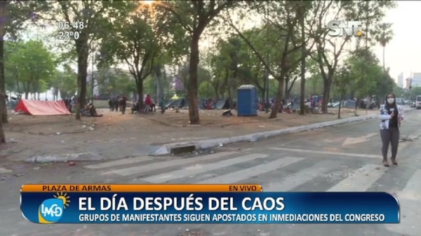 Plaza de Armas: El día después del caos - SNT