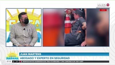 Criminólogo dice que la Policía nunca actúa de manera inocente y hay una estrategia detrás de los incidentes - Megacadena — Últimas Noticias de Paraguay