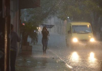 Importante sistema de tormentas se anuncia para al menos cinco departamentos - Nacionales - ABC Color