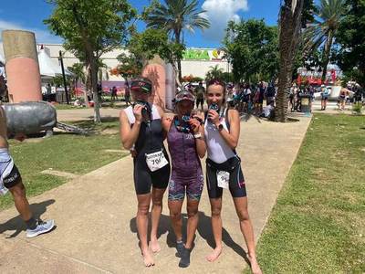 Paraguayas destacaron en el Ironman 70.3 de México - Megacadena — Últimas Noticias de Paraguay
