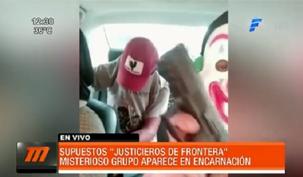Aparecen “Justicieros de la Frontera” en Encarnación
