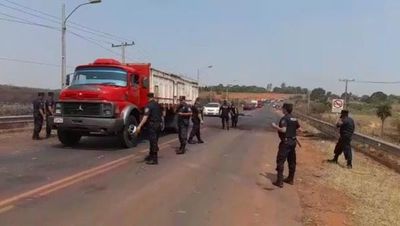 Rutas de Canindeyú libres de manifestantes tras promulgación de ley contra invasiones - Nacionales - ABC Color