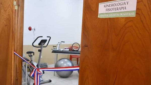 Hospital de Natalio es el primero en contar con Kinesiología en Itapúa