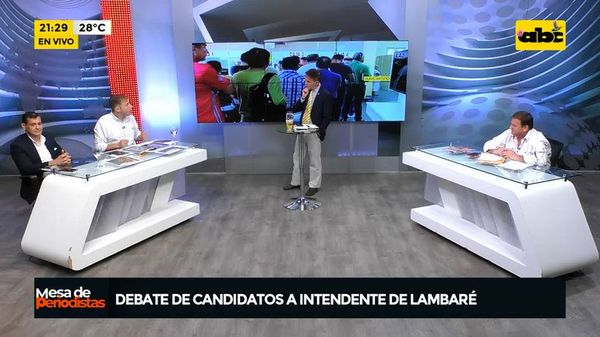 Debate de candidatos a intendente de Lambaré - Mesa de Periodistas - ABC Color