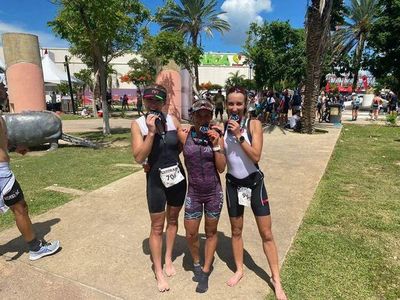 Paraguayas destacan en el Ironman 70.3 en México - Polideportivo - ABC Color