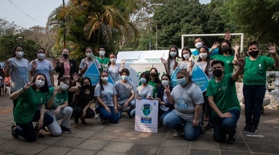 Jóvenes de Ñemby promueven la economía circular