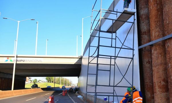 Avanzan trabajos de revestimiento de pantallas del Multiviaducto – Diario TNPRESS