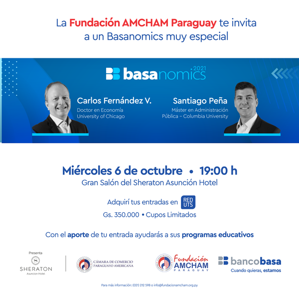 Fundación AMCHAM invita a una edición especial de BASANOMICS - ADN Digital