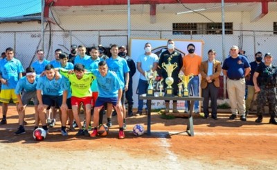 Exitosa Copa Integración en la cárcel de CDE gracias a Shopping París