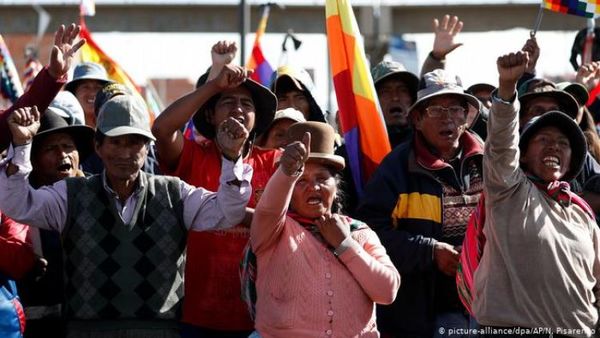 Indígenas bolivianos caminan 550 kilómetros en defensa de territorios