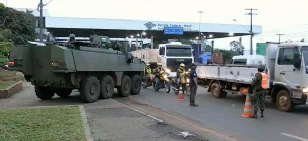 Ejército brasilero se retira de la frontera tras cerrar la operación “Ágata Arco Sul”