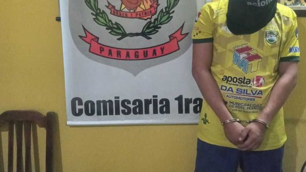 Violó prisión domiciliaria y mordió al policía que lo detuvo