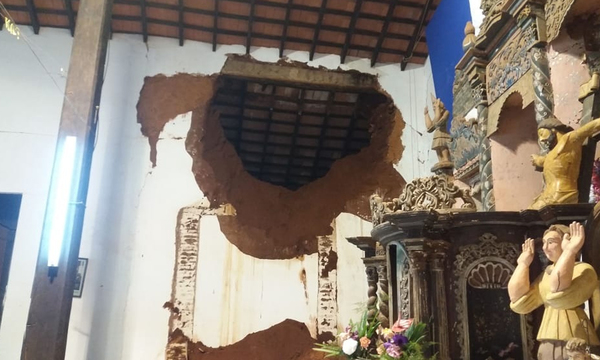 Pobladores denuncian incumplimiento en la reparación de la iglesia San Joaquín - OviedoPress