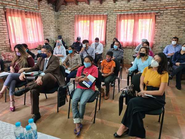 Conversatorio sobre violencia doméstica con comunidades indígenas de Amambay - .::Agencia IP::.