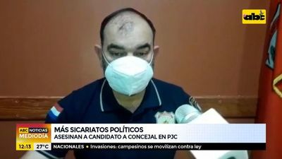 Asesinan a candidato a concejal en Pedro Juan Caballero - ABC Noticias - ABC Color