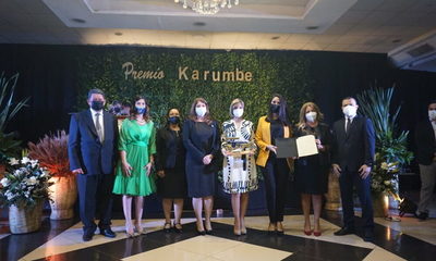 Fundación Continental recibe el Premio Karumbé de Encarnación