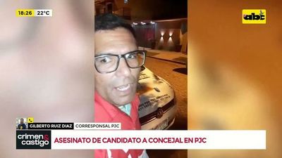 Asesinato de candidato a concejal de Pedro Juan Caballero - Crimen y castigo - ABC Color
