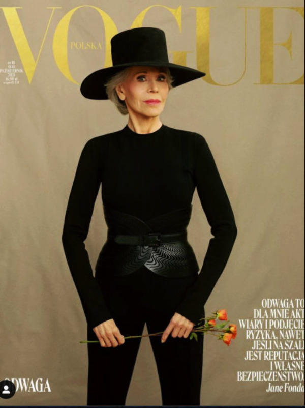 Jane Fonda, la actriz ícono de Hollywood, deslumbró como portada de Vogue a los 83 años | OnLivePy