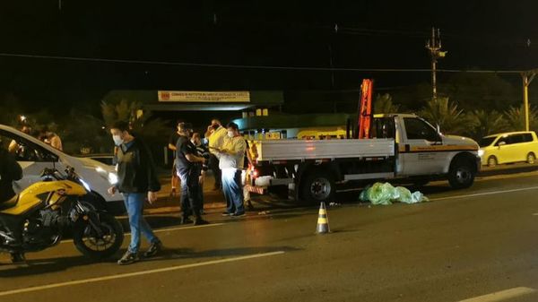 Peatón fallece al intentar cruzar ruta Transchaco - Nacionales - ABC Color