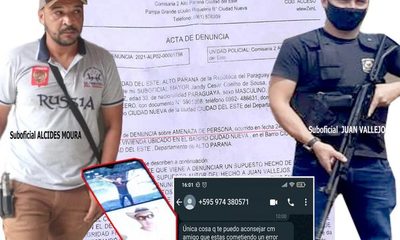 Policías de CDE usan auto ajeno para actuar de sicarios, y ahora amenazan de muerte al dueño – Diario TNPRESS