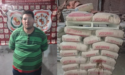 Coronel Oviedo: Aprehenden a supuesto estafador que se habría apropiado de cargamentos de cemento - OviedoPress